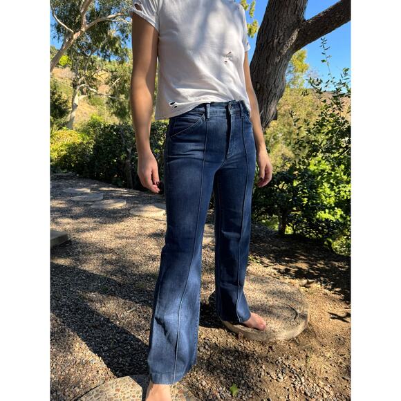 Victoria Beckham wide leg denim jeans - Picture 12 of 16